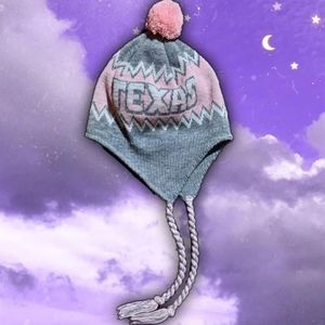 Texas Pastel Flapcap Beanie